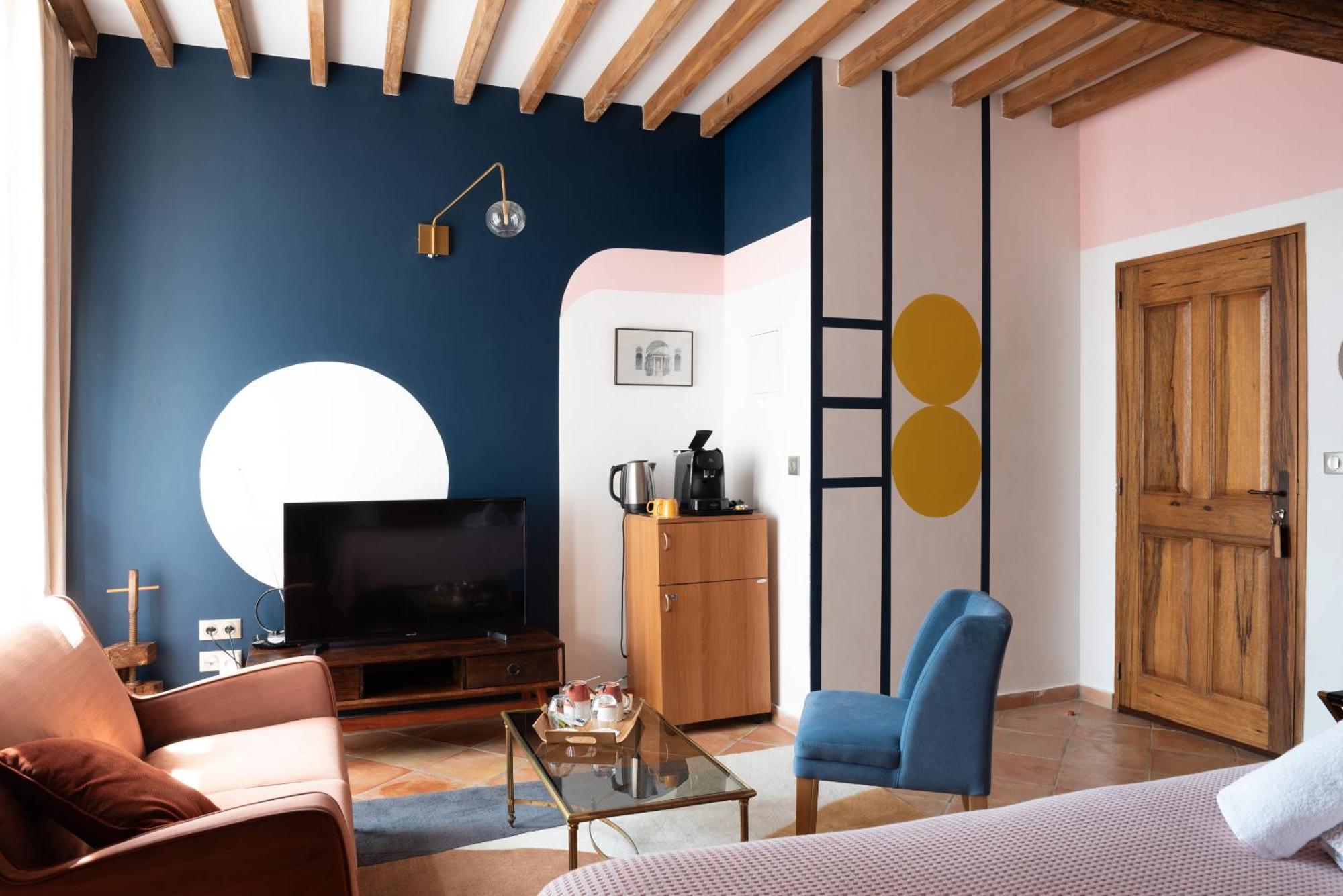 La Maison D'En Bas Des Seigneurs 쿠쿠론 객실 사진